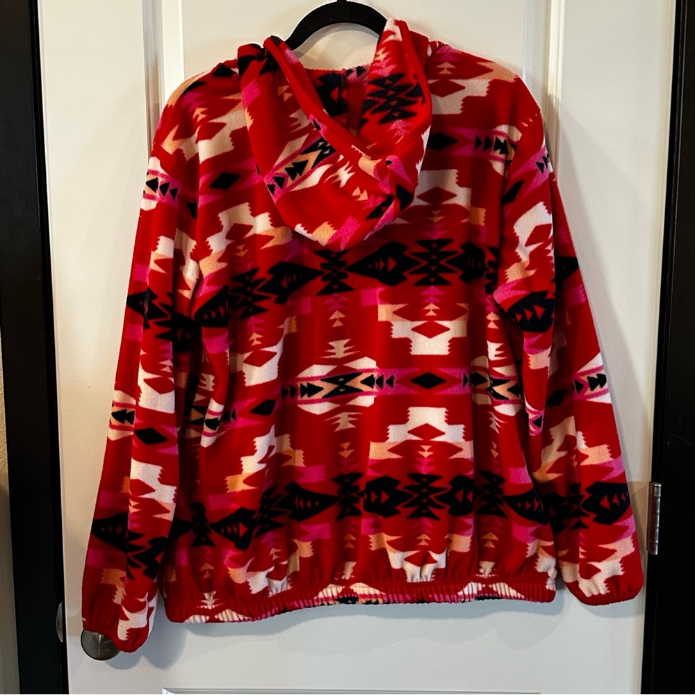 Wrangler Americana Retro Fleece Zip Hoodie | Southwestern Statement | Med. - Picture 3 of 3